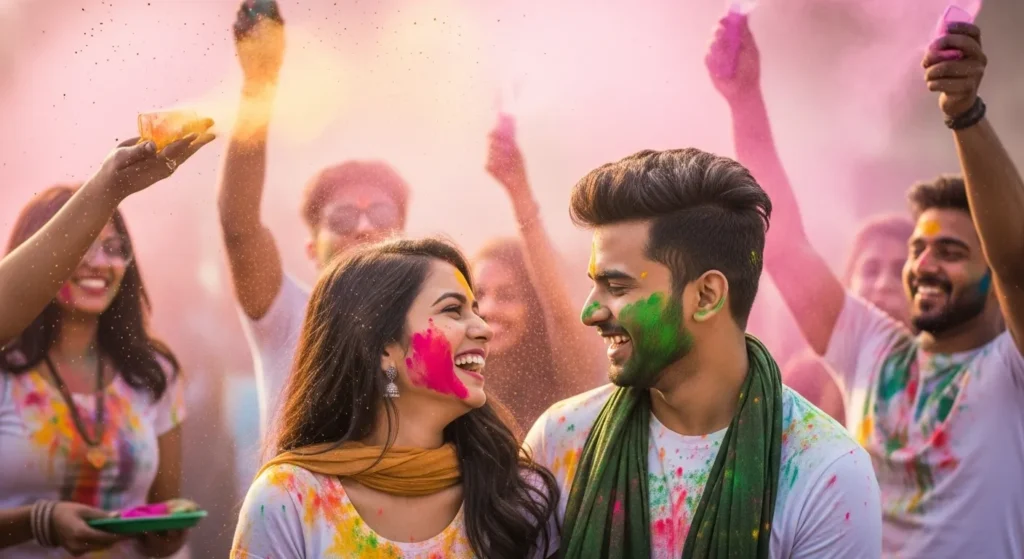 Cute Holi Pick Up Lines