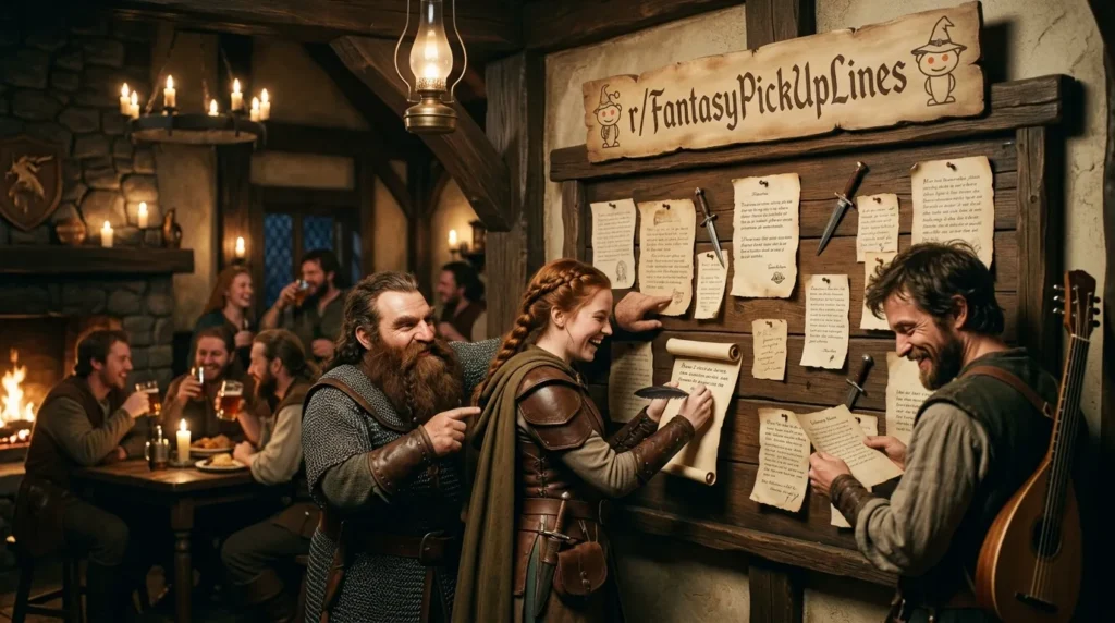 Fantasy Pick Up Lines Reddit
