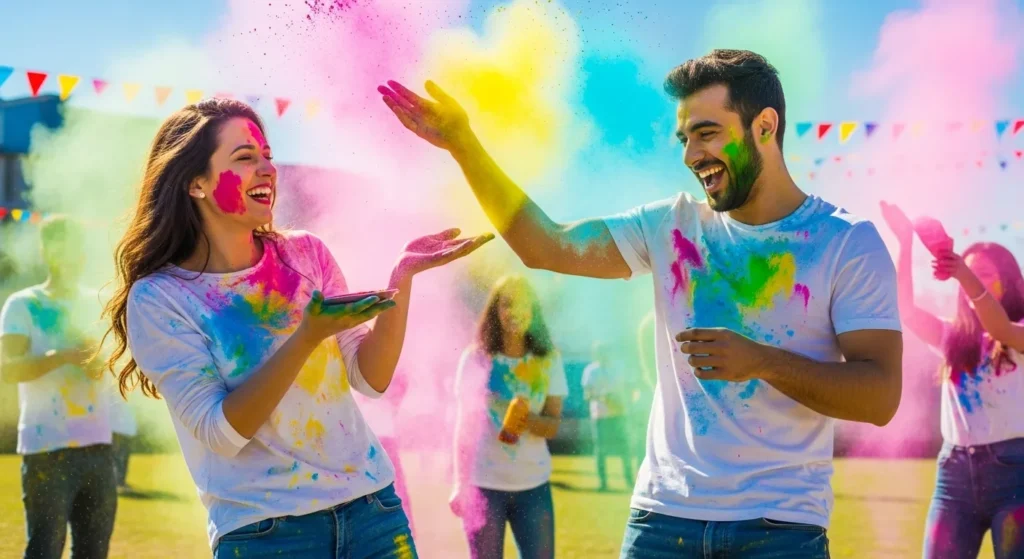 Funny Holi Pick Up Lines