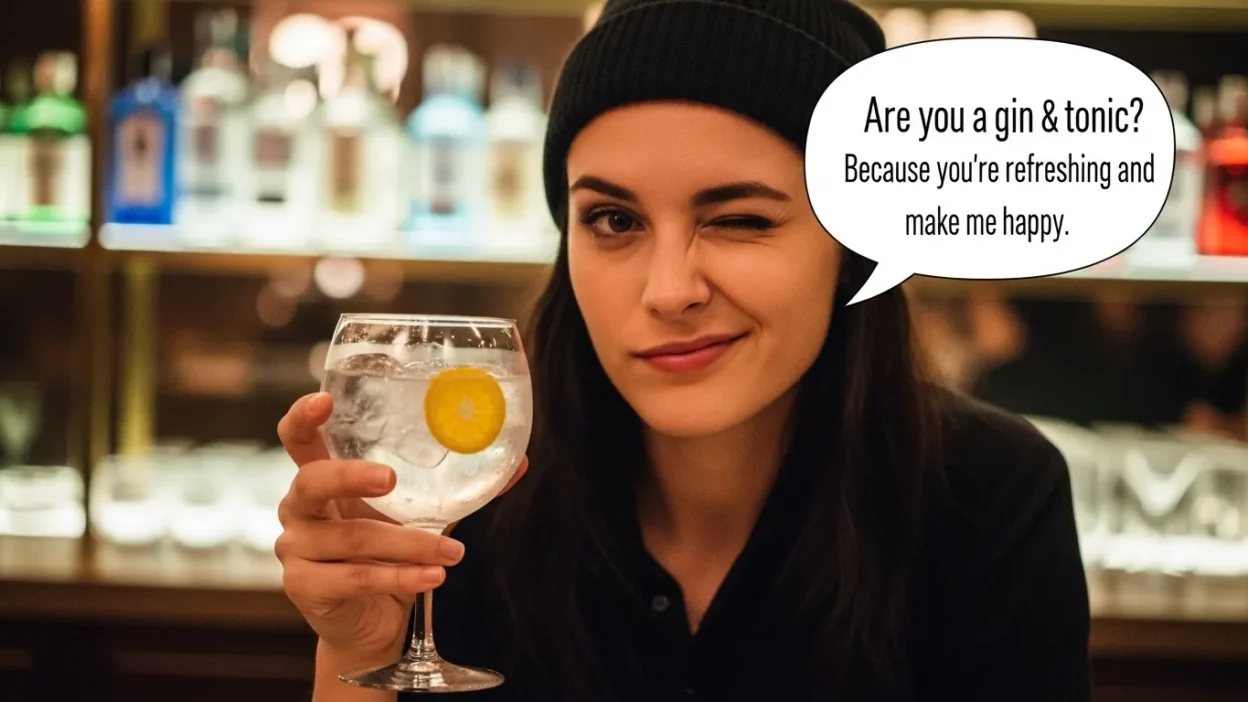 Gin Pick Up Lines