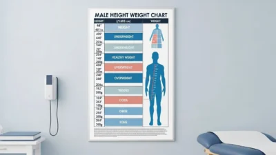 Height Weight Chart Male