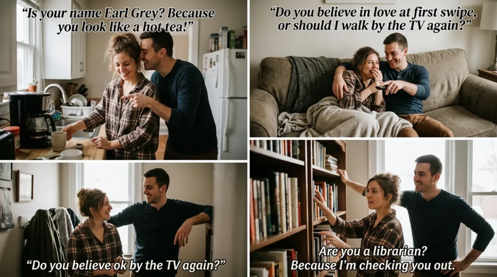Home Pick Up Lines for Her
