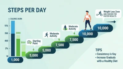 How Many Steps Per Day To Lose Weight