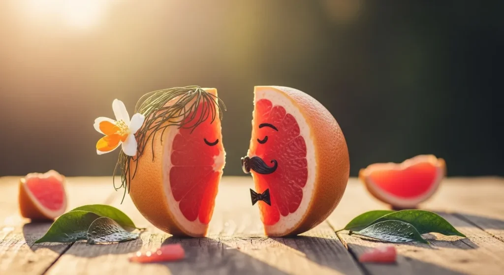 Romantic Grapefruit Pick Up Lines