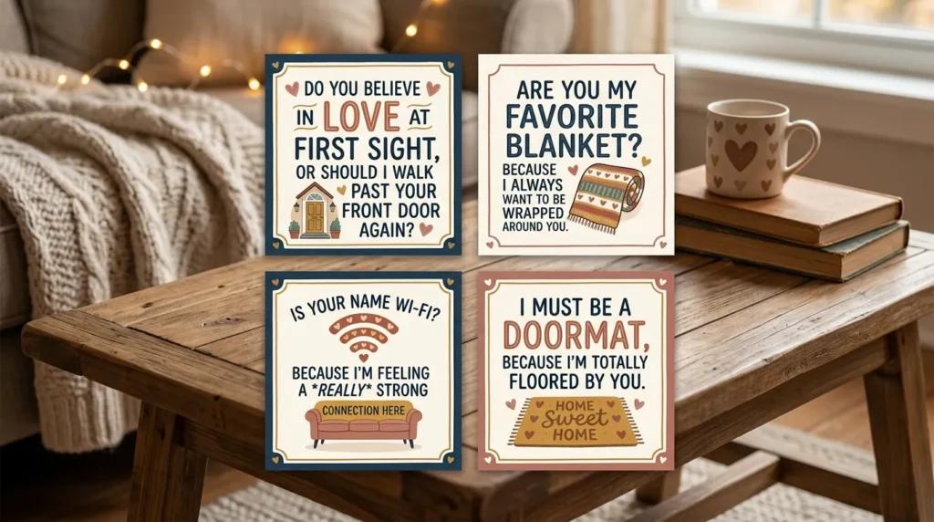 Romantic Home Pick Up Lines