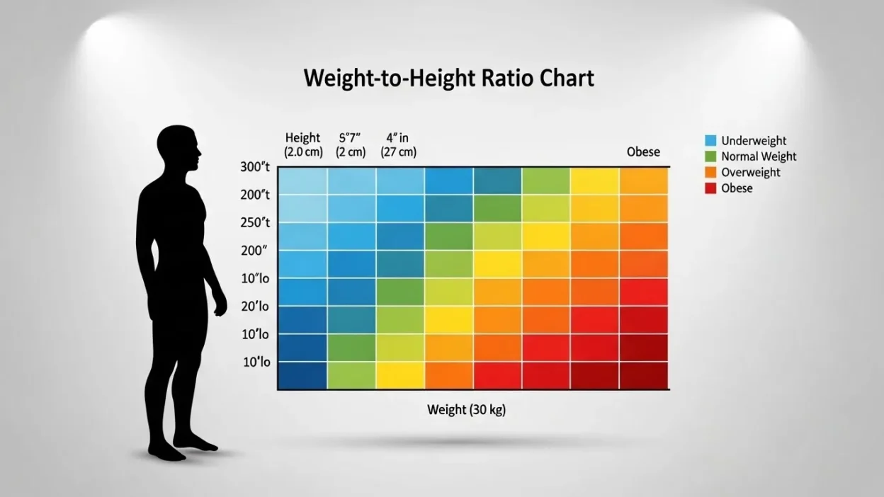 Weight To Height Chart