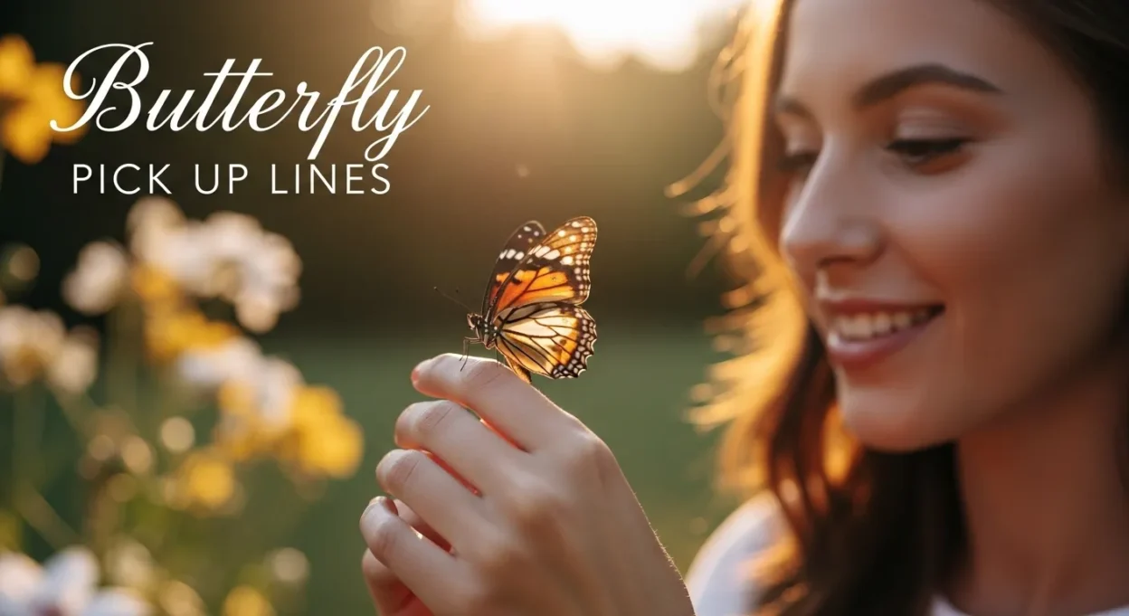 Butterfly Pick Up Lines