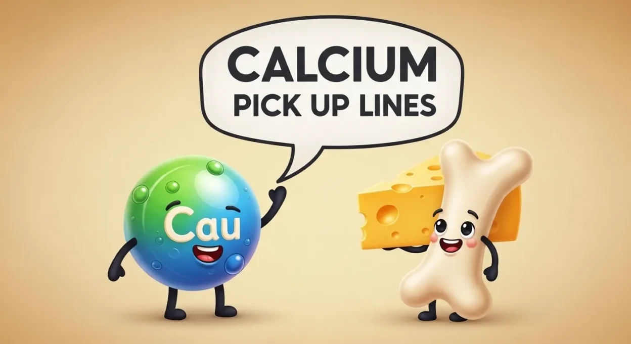 Calcium Pick Up Lines