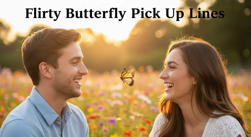 Flirty Butterfly Pick Up Lines
