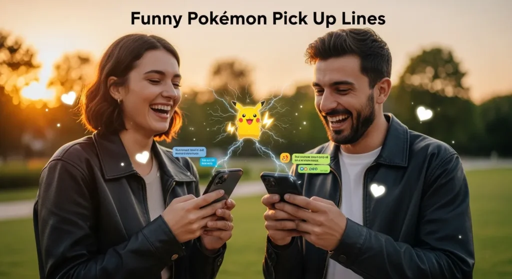 Funny Pokémon Pick Up Lines