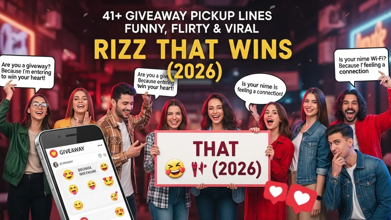 Giveaway Pickup Lines