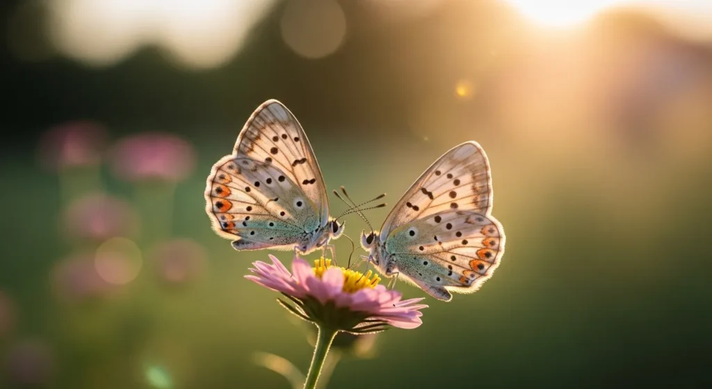 Romantic Butterfly Lines