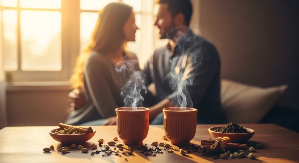 Romantic Chai Lines & Brew Love Quotes