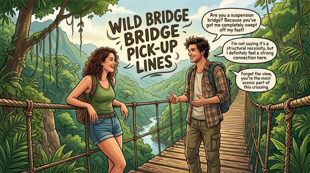 Wild Bridge Pick Up Lines
