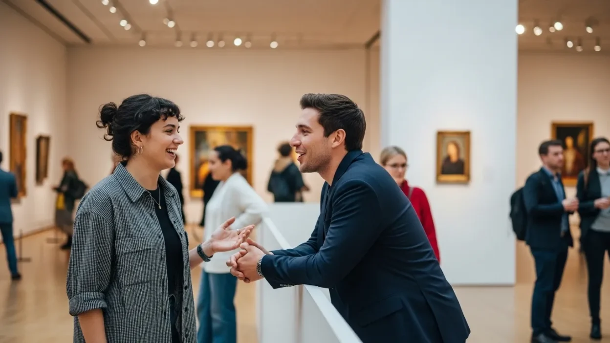 Art Museum Pick Up Lines