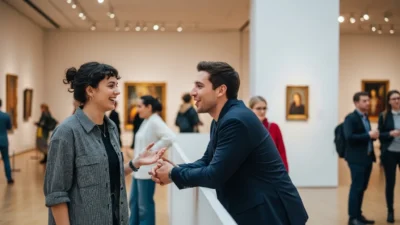 Art Museum Pick Up Lines