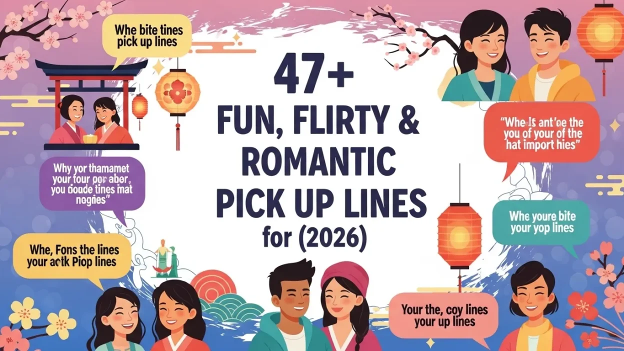 Asian Pick Up Lines