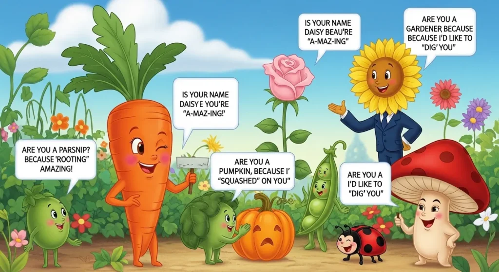 Cute Garden Pick Up Lines