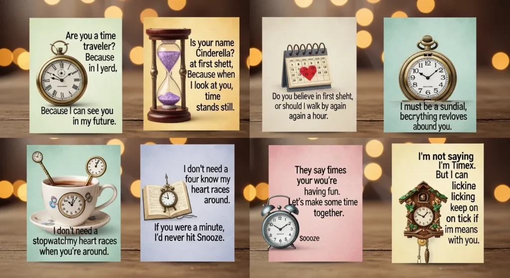 Cute Time Pick Up Lines