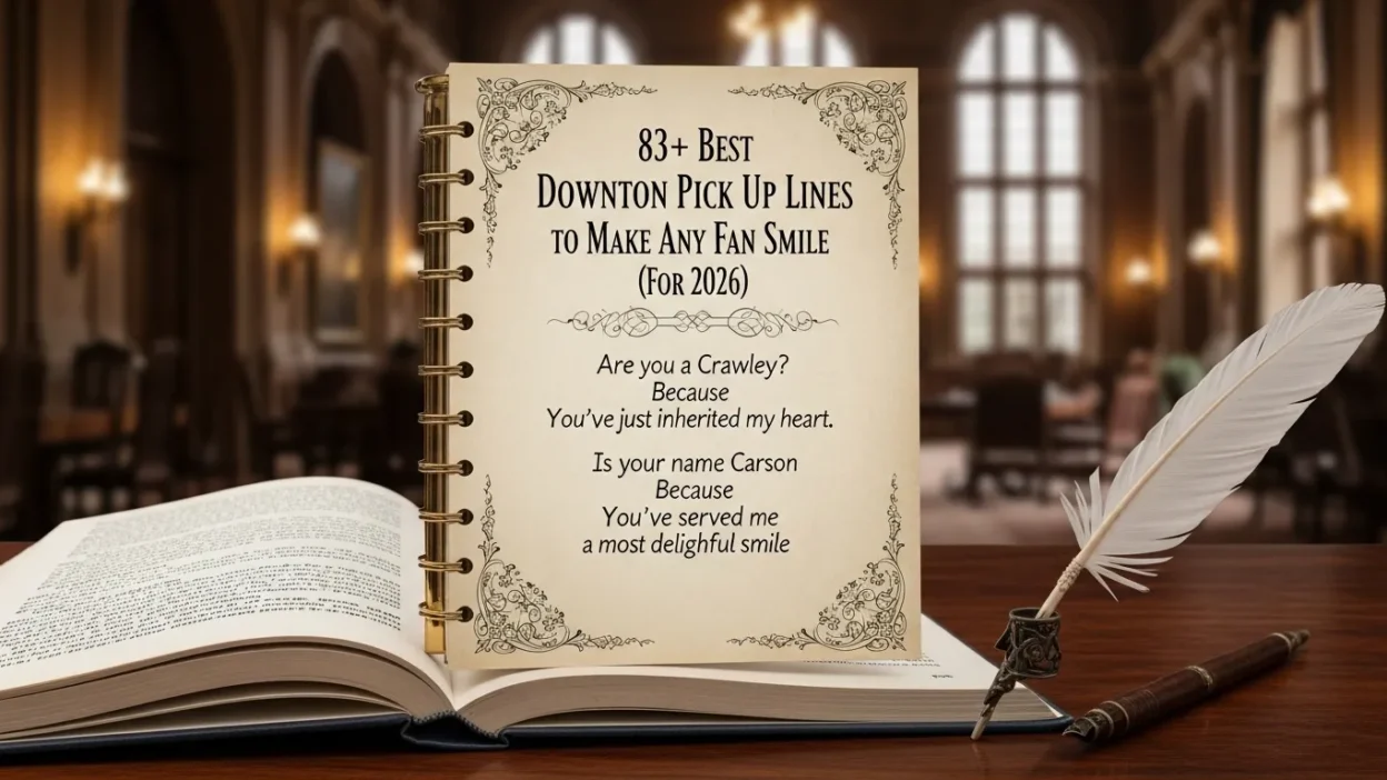 Downton Abbey Pick Up Lines