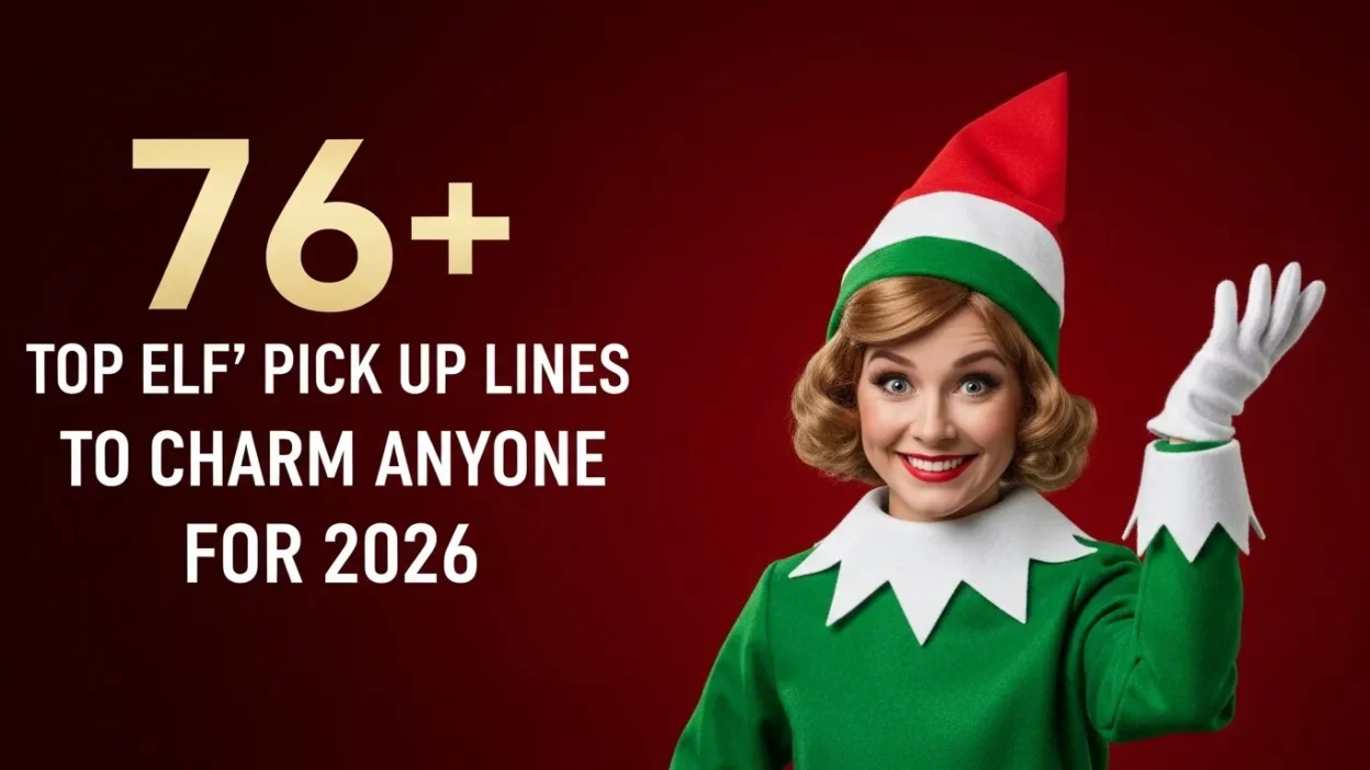Elf Pick Up Lines