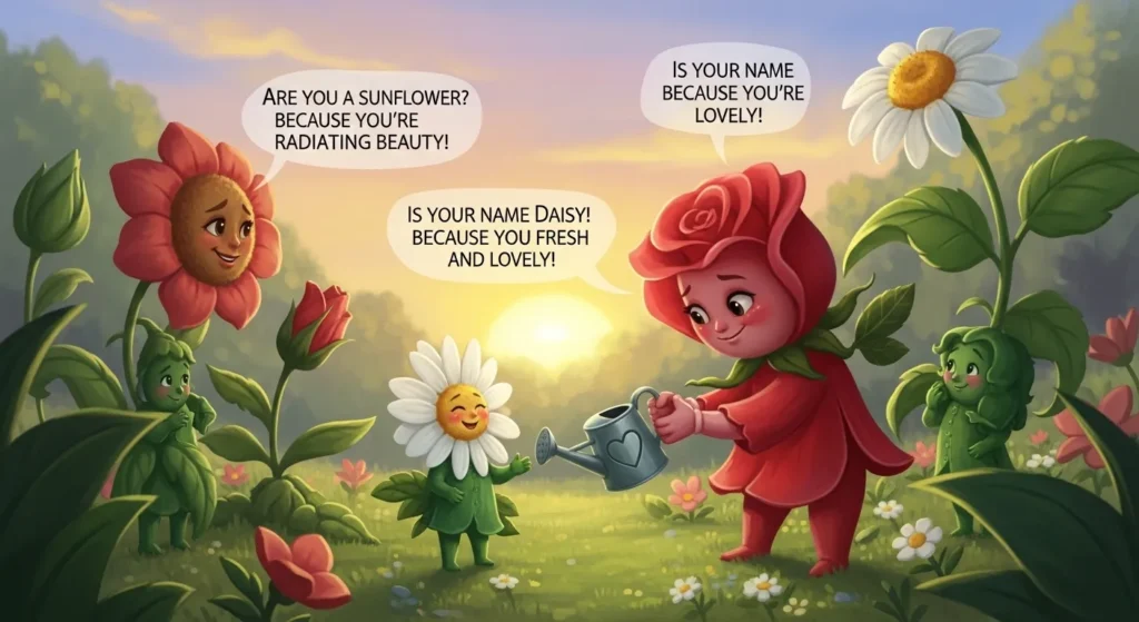Flirty Garden Pick Up Lines