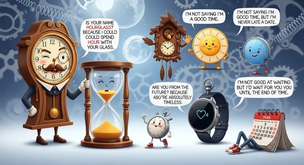 Funny Time Pick Up Lines