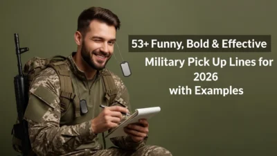 Military Pick Up Lines