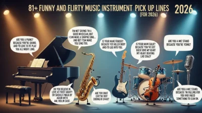 Music Instrument Pick Up Lines