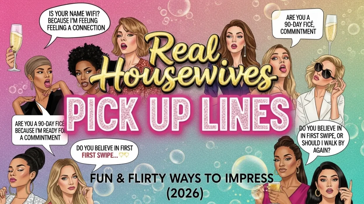 Real Housewives Pick Up Lines