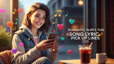 Song Lyric Pick Up Lines