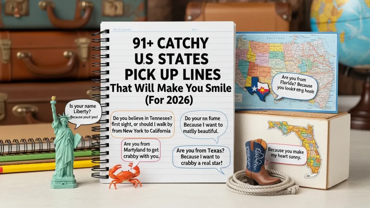 US States Pick Up Lines