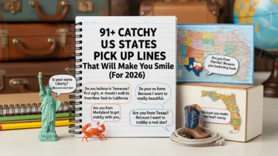 US States Pick Up Lines