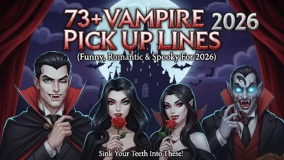 Vampire Pick Up Lines