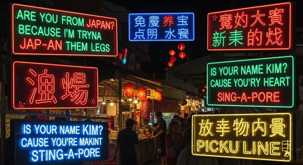 Wild Asian Pick Up Lines