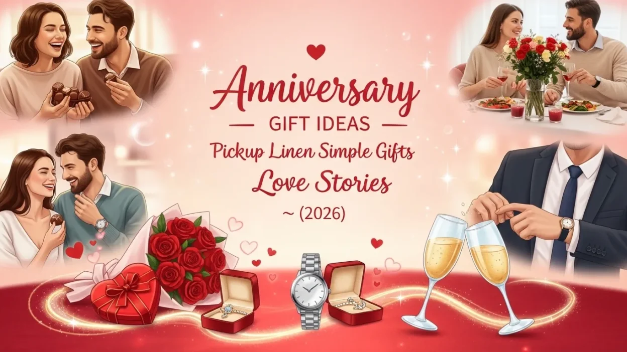 Anniversary Gift Ideas Pickup Line