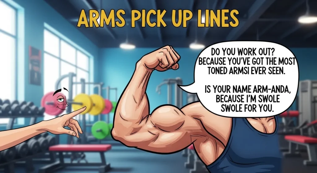 Arms Pick Up Lines
