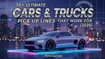 Cars & Trucks Pick Up Lines