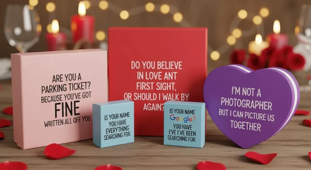Cute Love Gift Pickup Lines