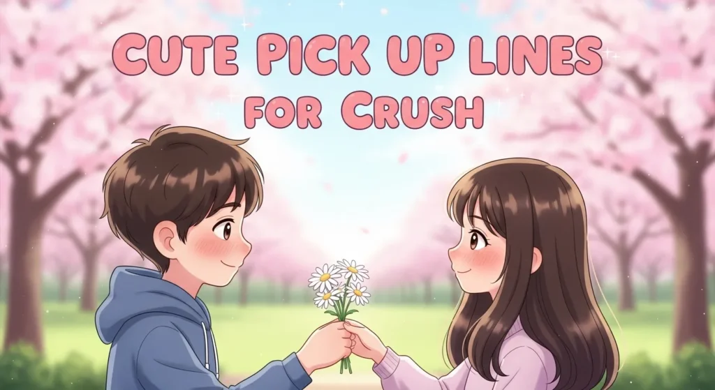 Cute Pick Up Lines for Crush 