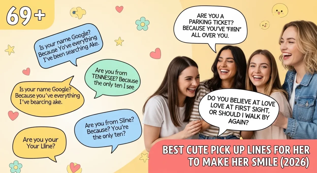 cute pick up lines for her