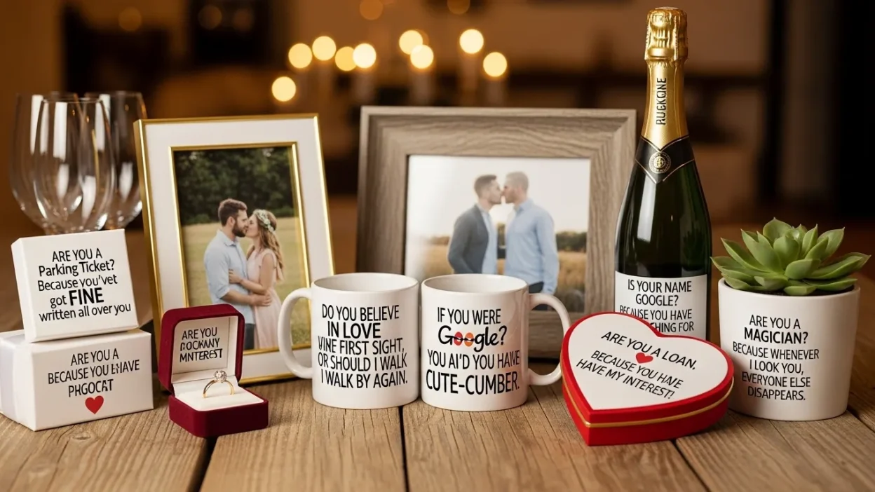 Engagement Gifts Pick Up Lines