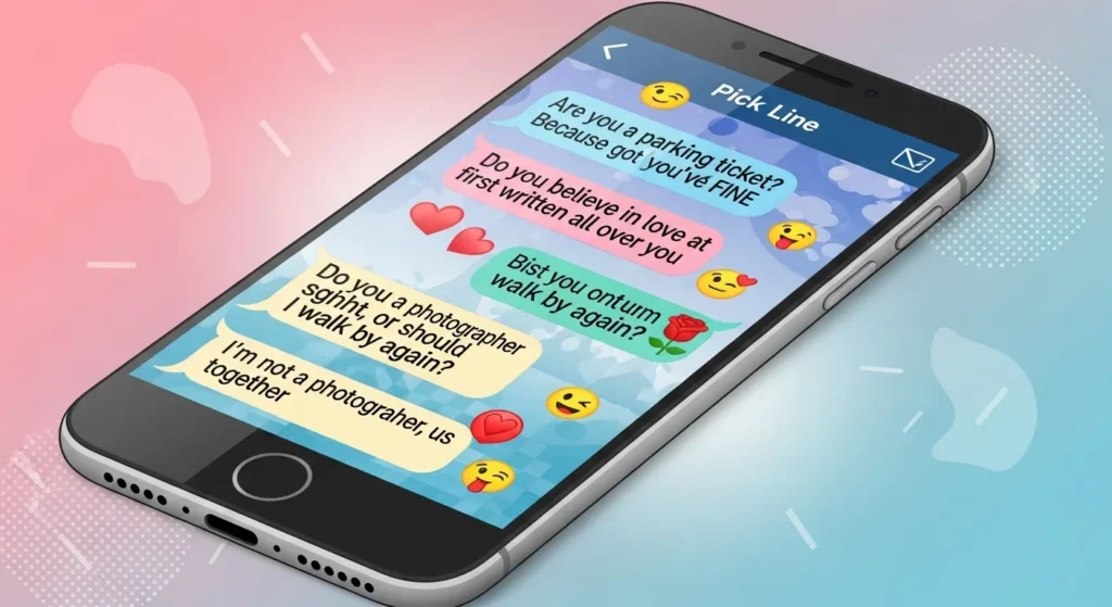 Flirty Smooth Pick Up Lines for Chat