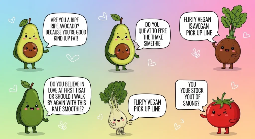 Flirty Vegan Pick Up Lines