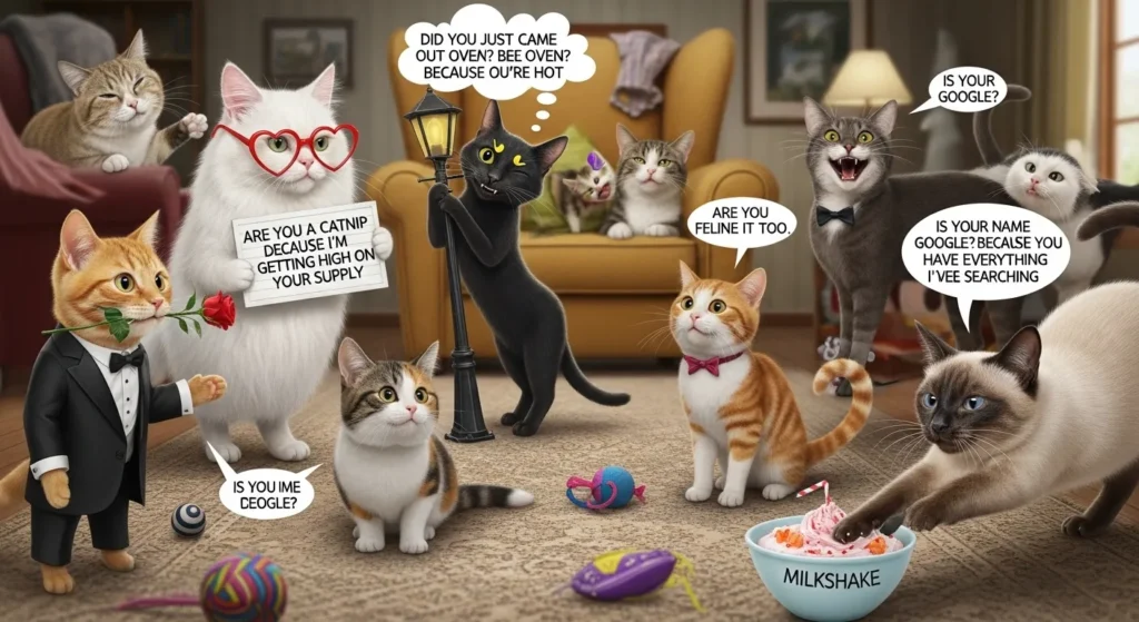 Funny Cat Pick Up Lines