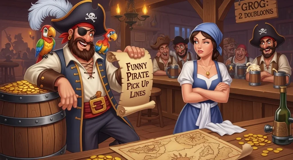 Funny Pirate Pick Up Lines