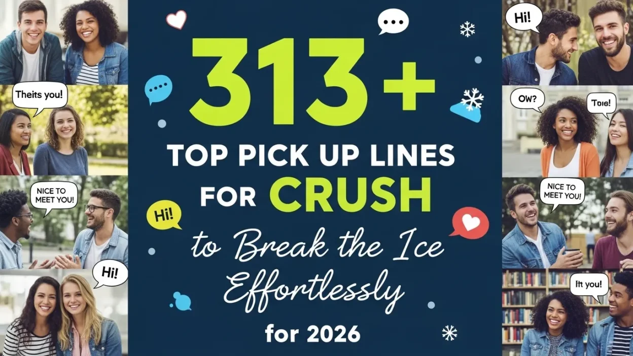 pick up lines for crush