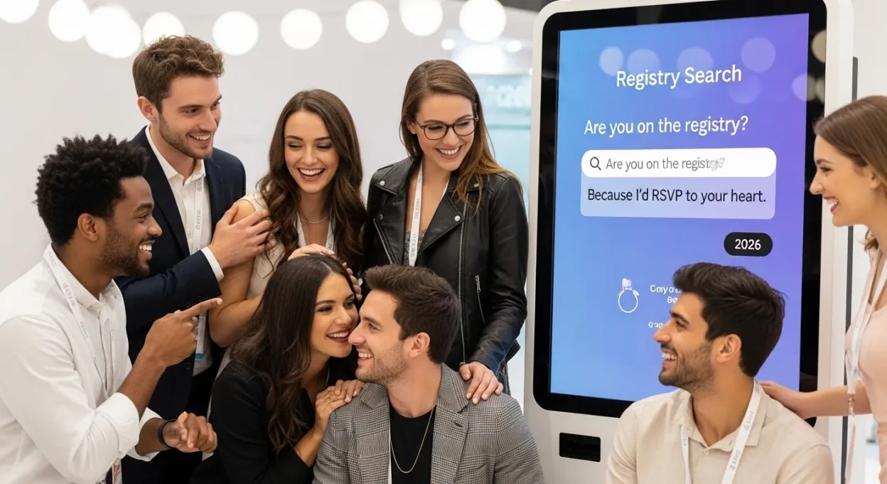 Registry Search Pickup Lines