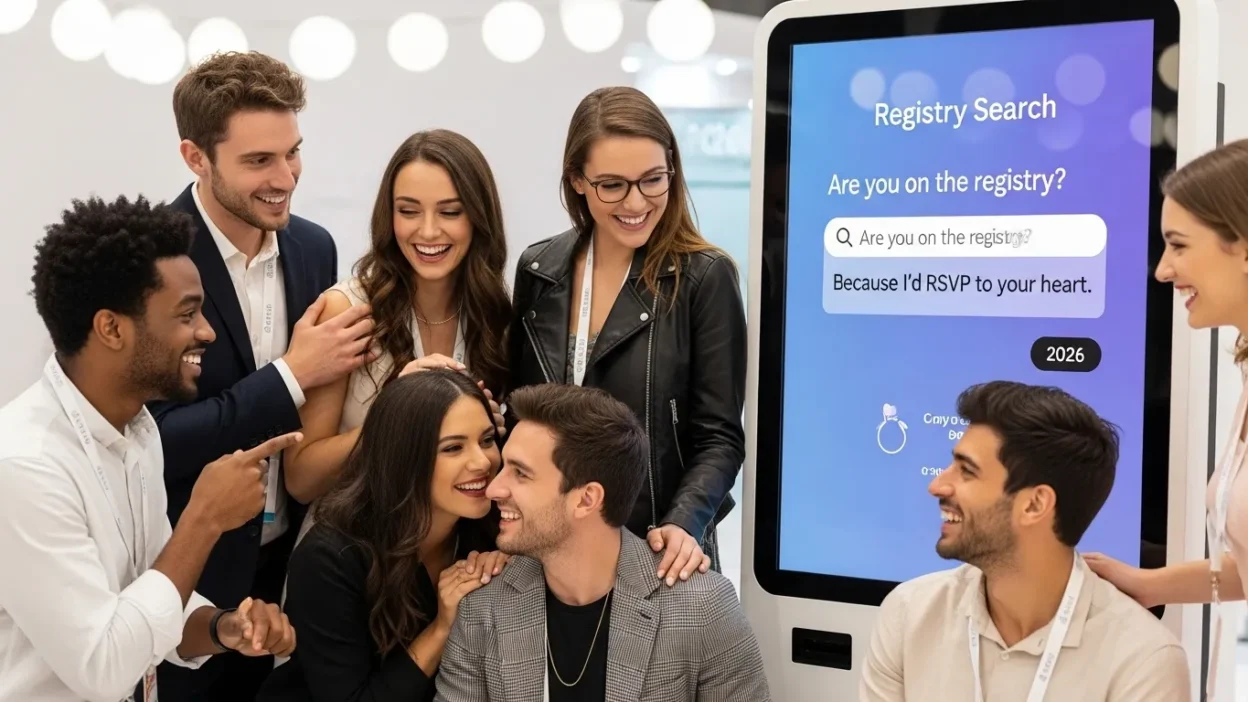 Registry Search Pickup Lines