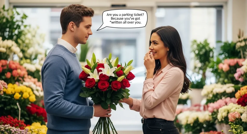 Romantic Gift Pickup Lines